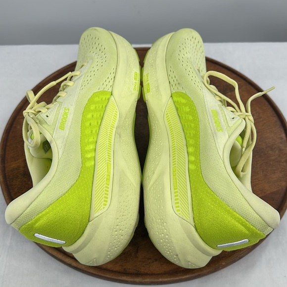 Brooks Shoes Mens 11 D Adrenaline GTS 24 Bright Yellow Green Running Sneakers main image 8
